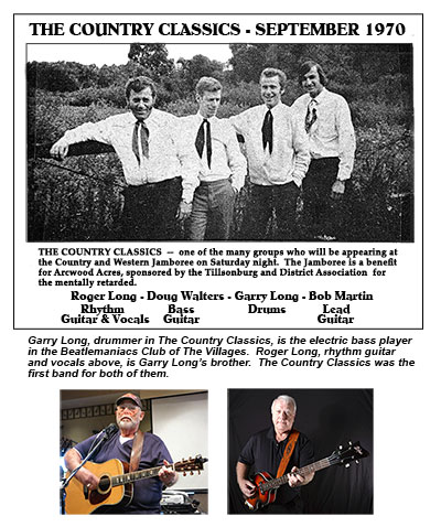 Garry Long, Roger Long and The Country Classics